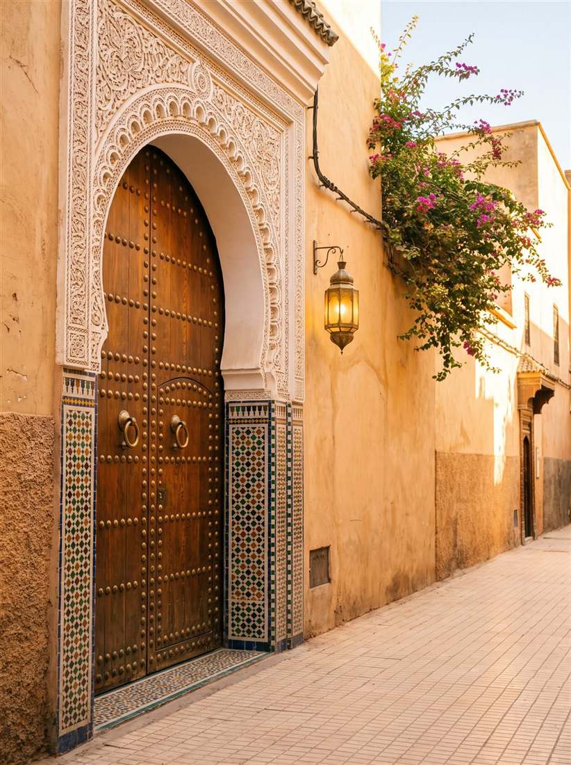 La porte d'entrée