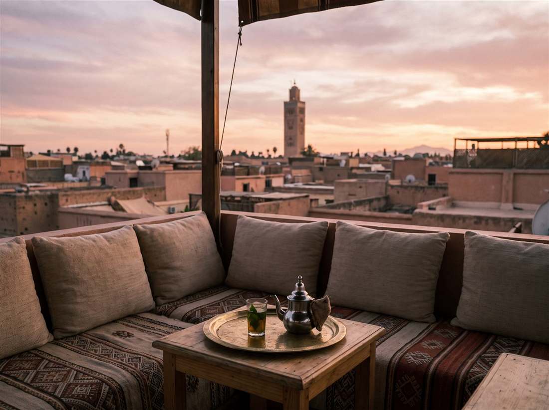 Rooftops à Marrakech