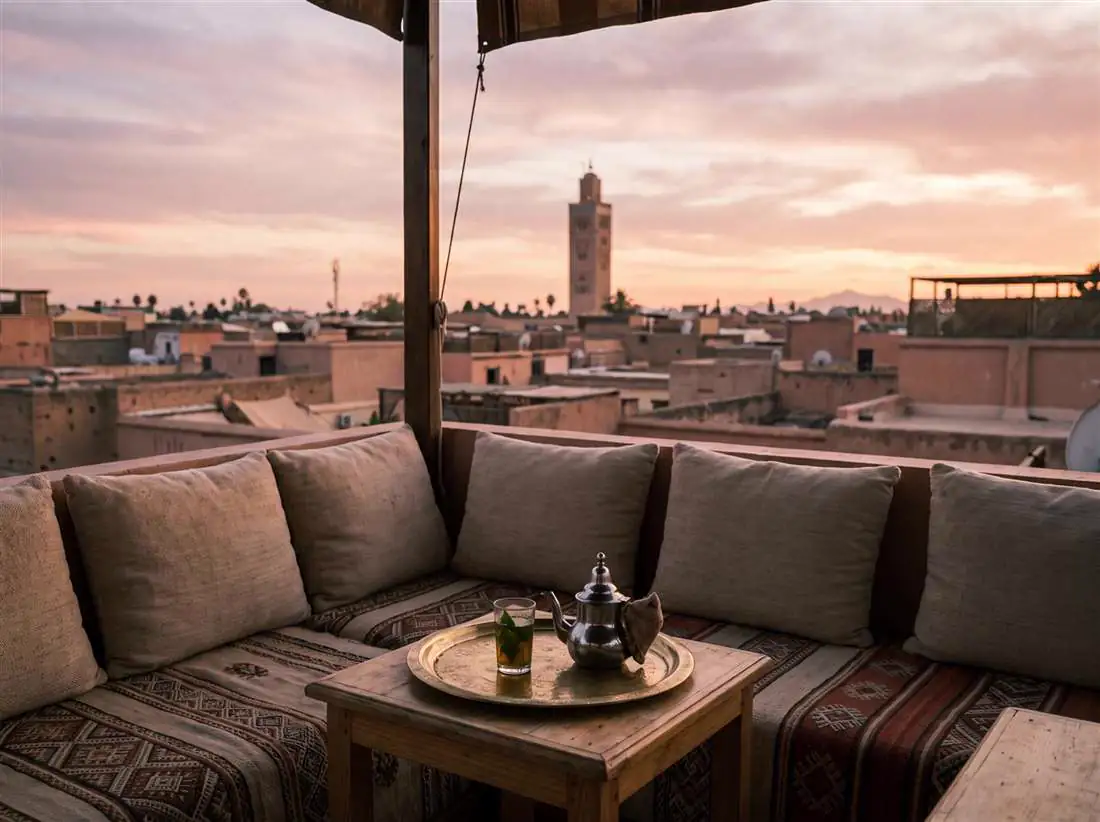 Rooftops à Marrakech